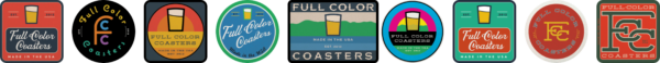 Contact Graphics — Full Color Coasters