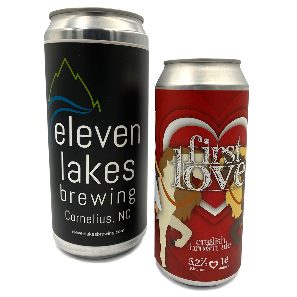 Beer can labels and crowler labelswith matte lamination